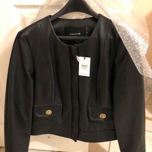 Coach Quilted Feminine Jacket